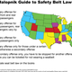 Illustration for article titled Rules of the Road: Safety Belt Laws